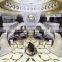 800x800 white micro crystal tile, glazed shinning glass flooring tiles