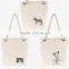 Shoulder eco organic canvas tote cotton bag