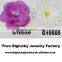 fashion big crystal hair flower with metal clips