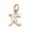 initial K charms alphapet K charms and pendants with different style