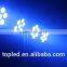 Sound-active and Foot switch Control 28*Tri-RGB 82W DMX LED 4 Par System led par