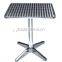 Outdoor Dining Table Anti-rust Stainless Steel Round/square Table Top T11