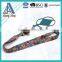 Wholesale Fashionable Polyester Mobile/Cell Phone Lanyard With Badge Reel