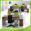 4 person workstation furniture desktop partition Changeable combination workstation