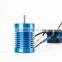 3650 4370KV Slot Sensorless BL Motor with 45A Brushless ESC for 1/10 RC Car Truck