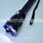 2016 Newly design daily use lithium batteries wholesle rechargeable led torch flashlight