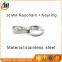 Stainless steel Sign keychain and Keyring wholesale