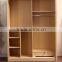 2015 hot sell factory price sliding wooden modern wardrobe