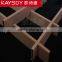 aluminum strip ceiling for hallway,wood grid ceiling for hallway