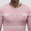 t shirt manufacturer bangladesh muscle slim fit crew neck plain pink long sleeve t shirt