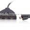hdmi switch 3 port Pigtial with 30cm hdmi cable PET0301D