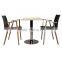 T015 Dining table designs teak wood table