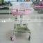Plastic Adjustable Acrylic Baby Crib