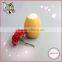 New designed Korea cosmetic peach shape cream jar