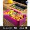 Colorful Lunch Box with Belt, Food Grade, FDA Approved, BPA Free , Eco-friendly Material by Cn Crown