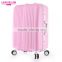 PC aluminum frame airport luggage trolley bags