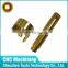 CNC Manufacturing Brass Copper Shaft Protecting Sleeves