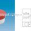 100ml mask packaging pet cream jar 100ml cream jar mockup