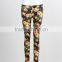 F5W31051 Wholesale Tight Pants Young Girl Fashion Print Leggings