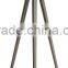 2017 hotel decorative wooden tripod floor lamp 3 legs with linen shade good for inn decor high end tripod standing lamp