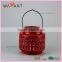 Special Bottle Shaped Ceramic Hanging Candle Holder
