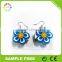 Cartoon Shaped Promotional Soft PVC Flashing Party Decoratiin LED Earring