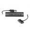 Low-cost high-speed plastic casing 1 port MINI USB OTG(on-the-go) Cable for iphone and 3 port USB 2.0 HUB