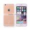 Wholesale clear soft tpu phone back cover cases for iPhone with card slot