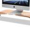 Wooden stand bamboo holder for apple Desktops imac/stand holder for electronic device