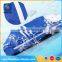 Breathable and waterproof blue 600D shoes and badminton custom made backpacks