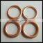 non-asbestos filled copper washers with sizes