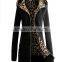 Wholesale Personalized Leopard Zip Manteau