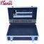 New Fashion Waterproof Aluminum Frame Velvet Cheap Jewelry Box