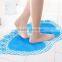 Foot shape anti slip bath mat for Australia