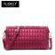 small mature plaid ladies shoulder sling bag leather messenger bag