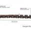 316 L stainless steel red black color motorcycle chain bracelet