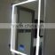 2016 carton fair shows world best price brightly LED backlit defogger / touch switch glass bathroom mirror with digital clock