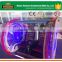 Shopping mall amusement rides leswing 360degree rotating car for sale