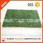 green fluffy polyester chenille mat