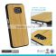 Wooden cell phone mobile case super thin Black PC phone Case for samsung universal real bamboo wood phone case