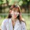 2016 summer style 925 Sterling silver chain necklace 14k real gold plating korean TV series doctors small dog stud earring