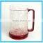  Hot Sale Ice Mugs With Gel Inside,Double Wall Ice Mugs With Hand