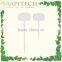 8 inch Plastic White Tall Garden Label