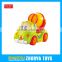 3 style B/O cartoon Engineering vehicle kids electric bump and go toys car with music and light for sale