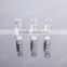 8-425 Standard 1.5ml HPLC autosampler vials screw thread glass vial+black caps+Septa