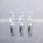 8-425 Standard 1.5ml HPLC autosampler vials screw thread glass vial+black caps+Septa