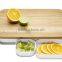 2016 New Design Bamboo Cutting Board with 3 Drawers Eco-friendly Wooden Cutting Board for The Kitchen