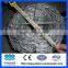 galvanized/pvc coated barbed wire (reverse twist or nromal twist )