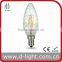Vintage E14 E27 4W C35 Candle edison bulb filament chandelier