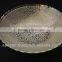 Low price gift item brass bowl beautiful decorative new design silver plated bowl